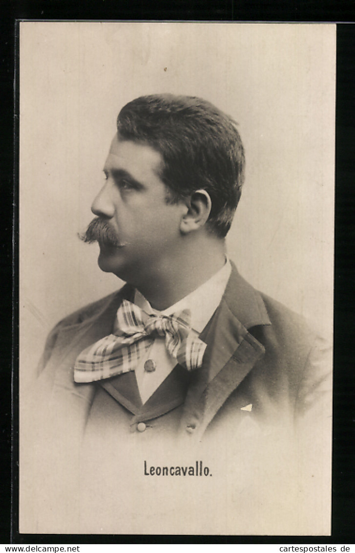 AK Leoncavallo, Italienischer Komponist Und Librettist  - Artiesten