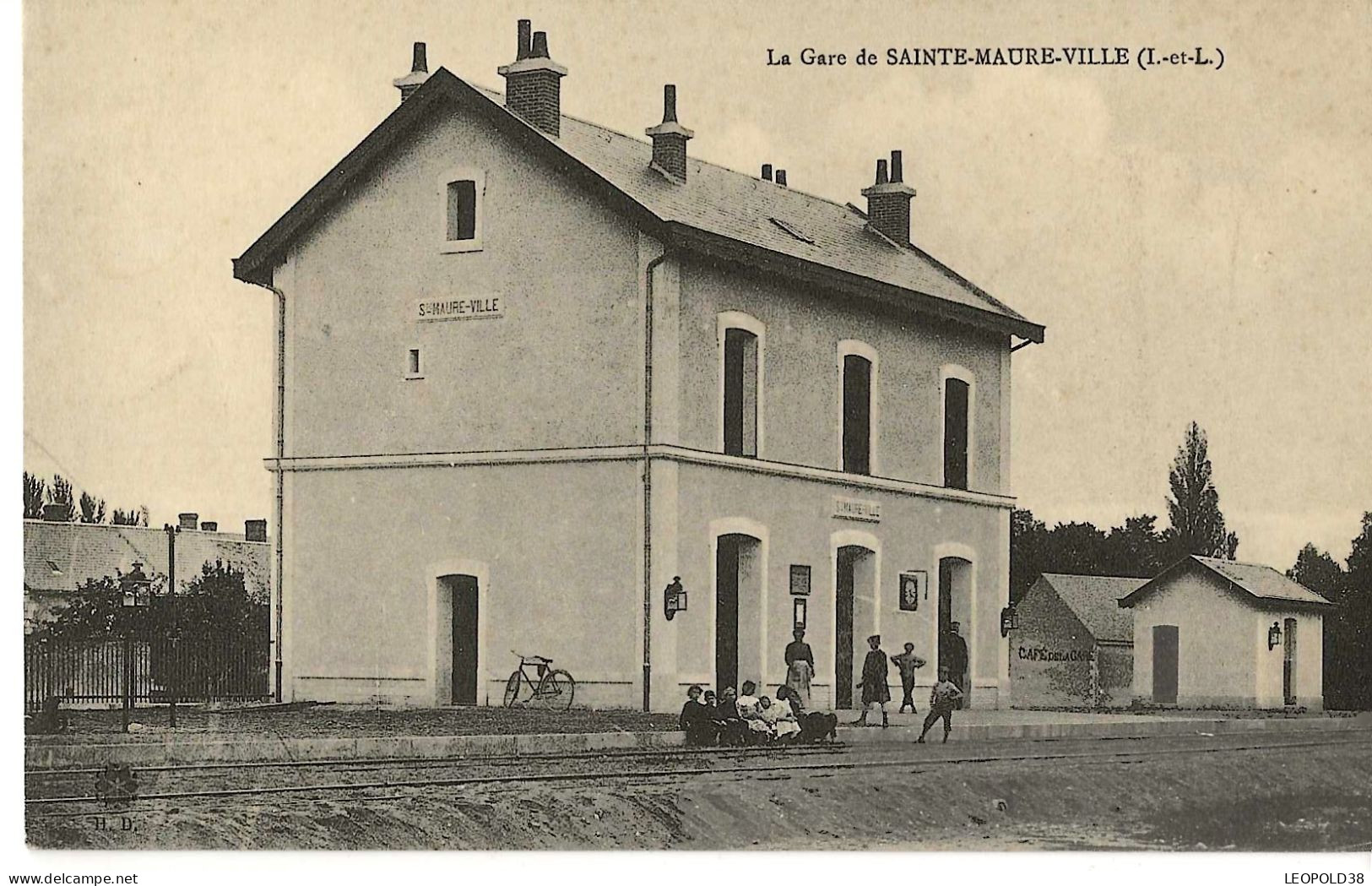 SAINTE MAURE VILLE La Gare - Other & Unclassified