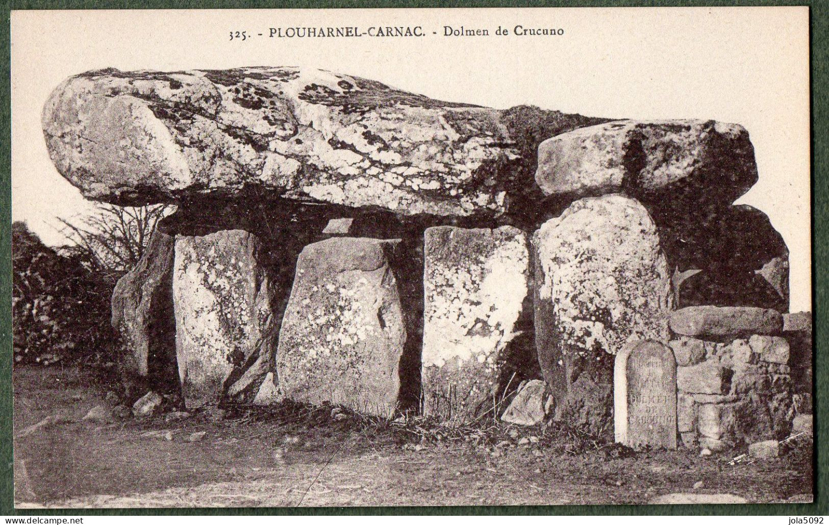 56 - PLOUHARNEL-CARNAC - Dolmen De Crucuno - Carnac