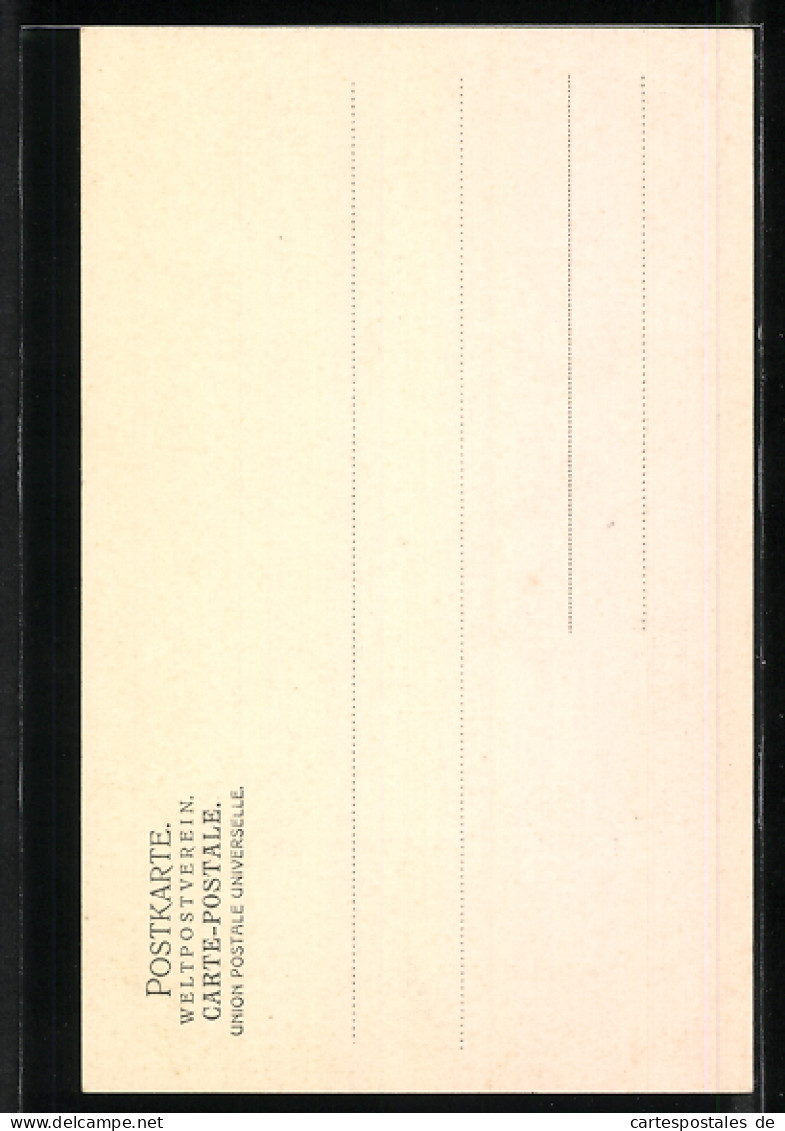 AK Friedrich Gottlieb Klopstock Mit Papier Am Schreibtisch  - Ecrivains