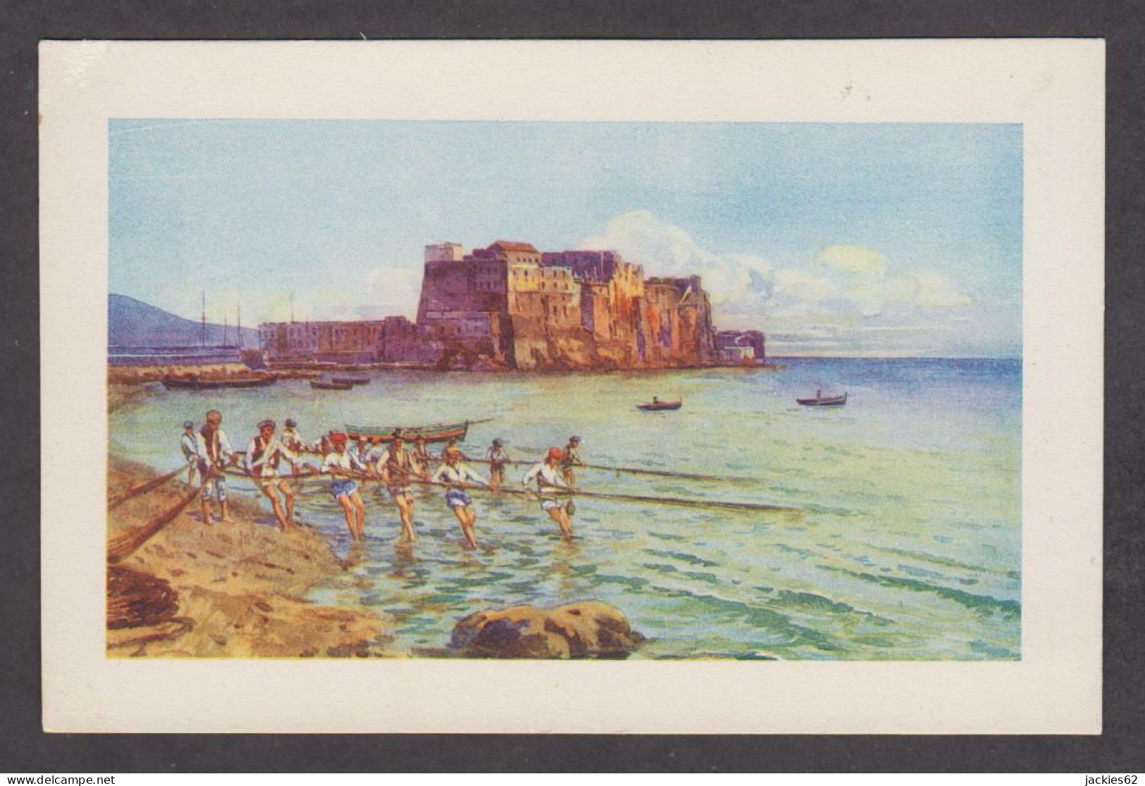 088953/ Napoli, Castel Dell'Ovo, Ed. S. E R. Donadio - 1900-1949