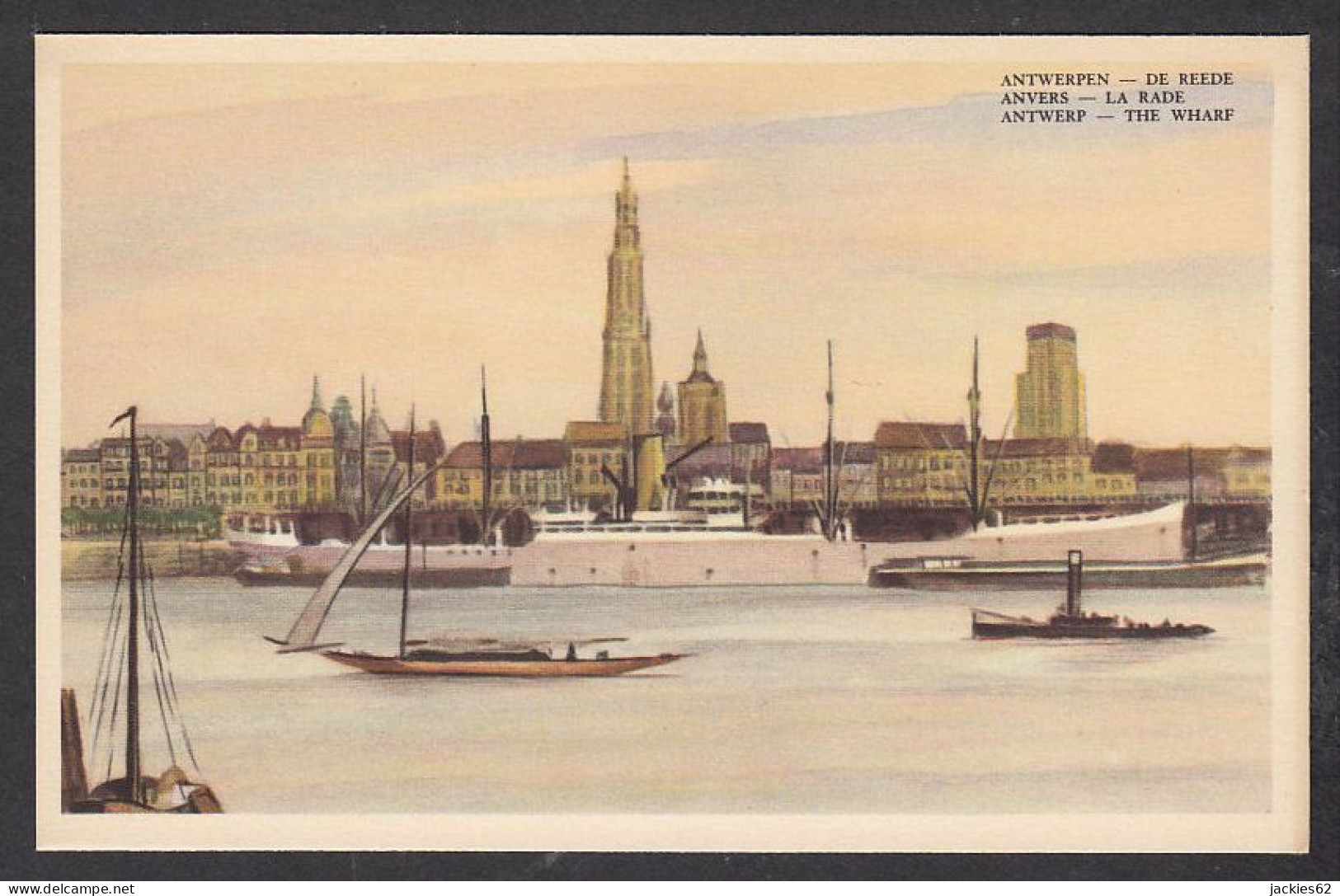 117154/ Antwerpen, De Reede, Ed Aquarella - 1900-1949