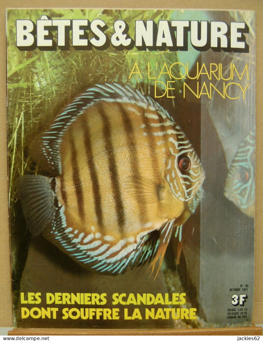 090/ LA VIE DES BETES / BETES ET NATURE N° 90 Du 10/1971, Voir Sommaire - Animales