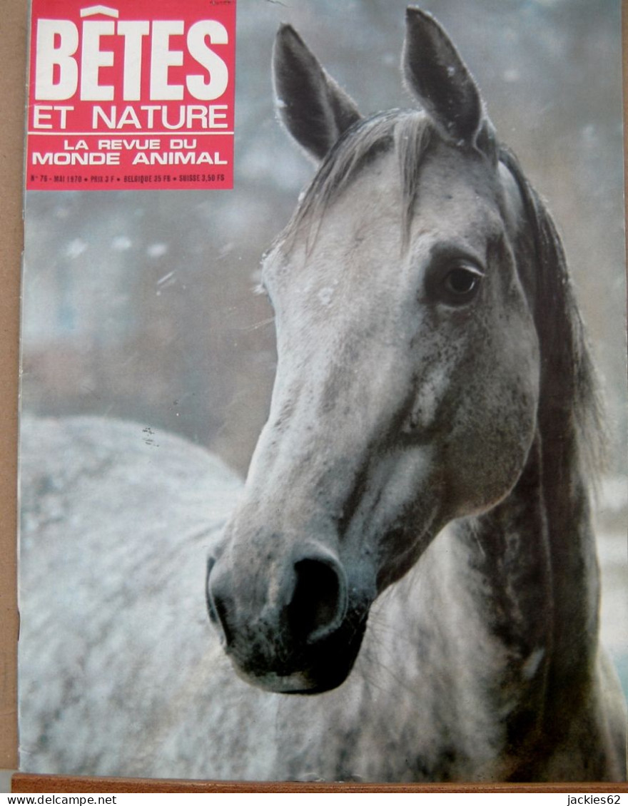 076/ LA VIE DES BETES / BETES ET NATURE N° 76 Du 5/1970, Voir Sommaire - Animals