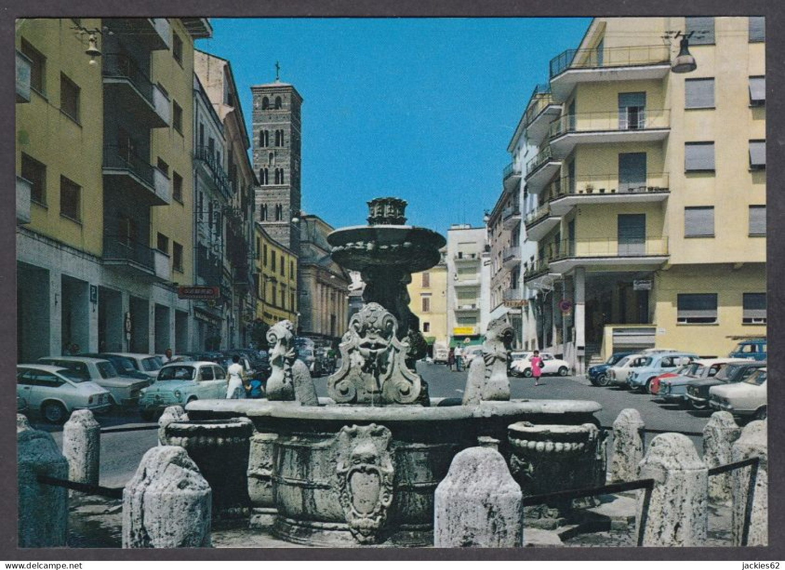 125055/ VELLETRI, Piazza Cairoli, Monumentale Fontana Del Bernini - Velletri