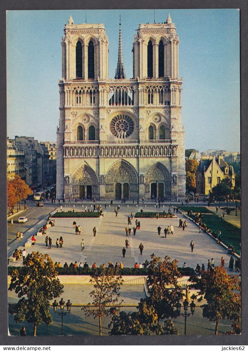 122244/ PARIS, Notre-Dame, Façade - Notre Dame De Paris