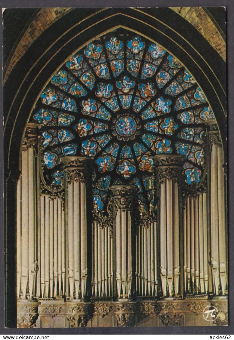 126035/ PARIS, Notre-Dame, La Rosace Ouest Et Les Grandes Orgues - Notre Dame De Paris