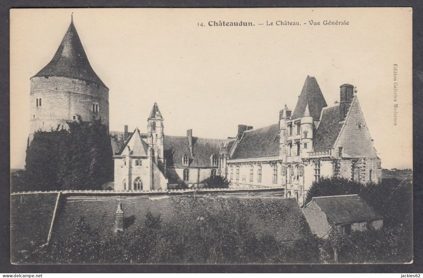 122876/ CHÂTEAUDUN, Le Château, Vue Générale - Chateaudun