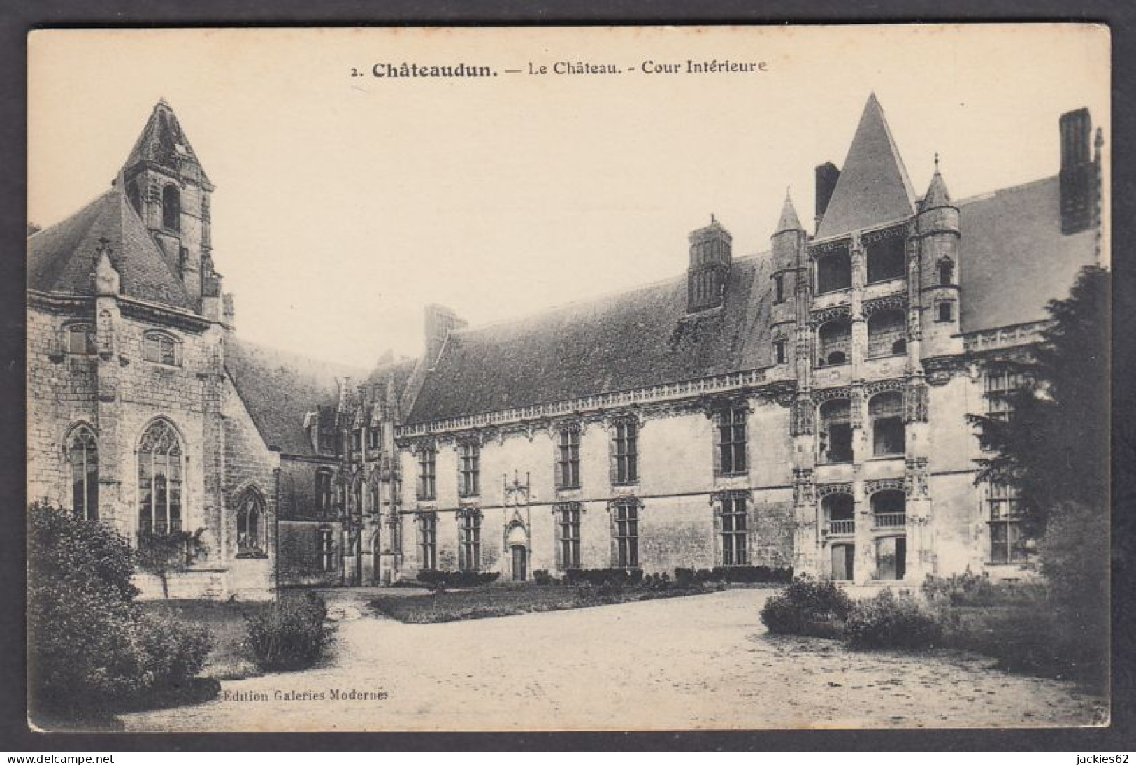 122877/ CHÂTEAUDUN, Le Château, Cour Intérieure - Chateaudun