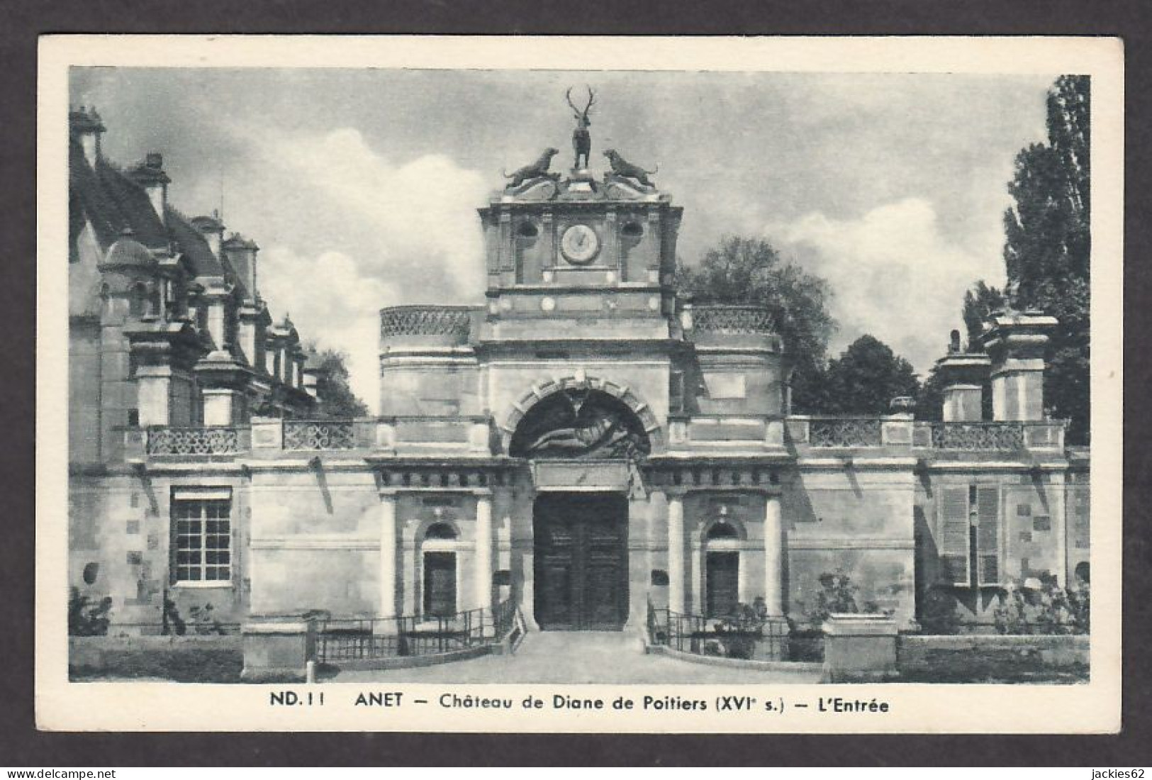 062654/ ANET, Château De Diane De Poitiers, L'Entrée - Otros & Sin Clasificación