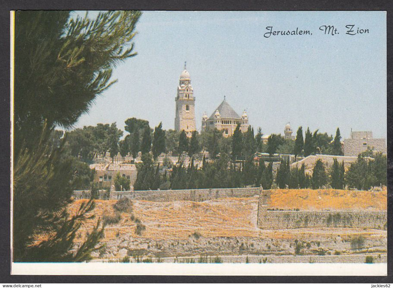 115617/ JERUSALEM, Mount Zion, General View, Dormition Abbey - Israël