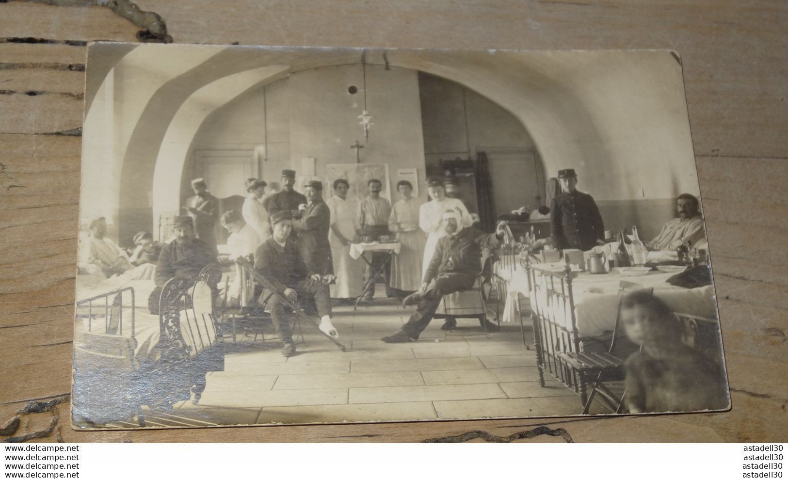 Carte Photo Hopital Militaire WWI A Identifier ............ 800-8193 - A Identifier