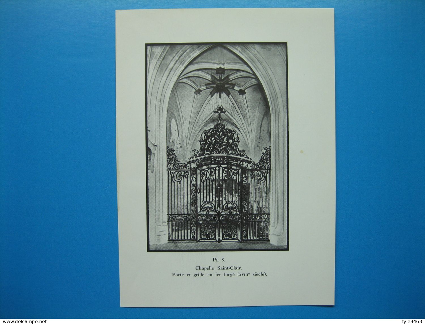 (1937) Église SAINTE-EULALIE de BORDEAUX (14 illustrations)