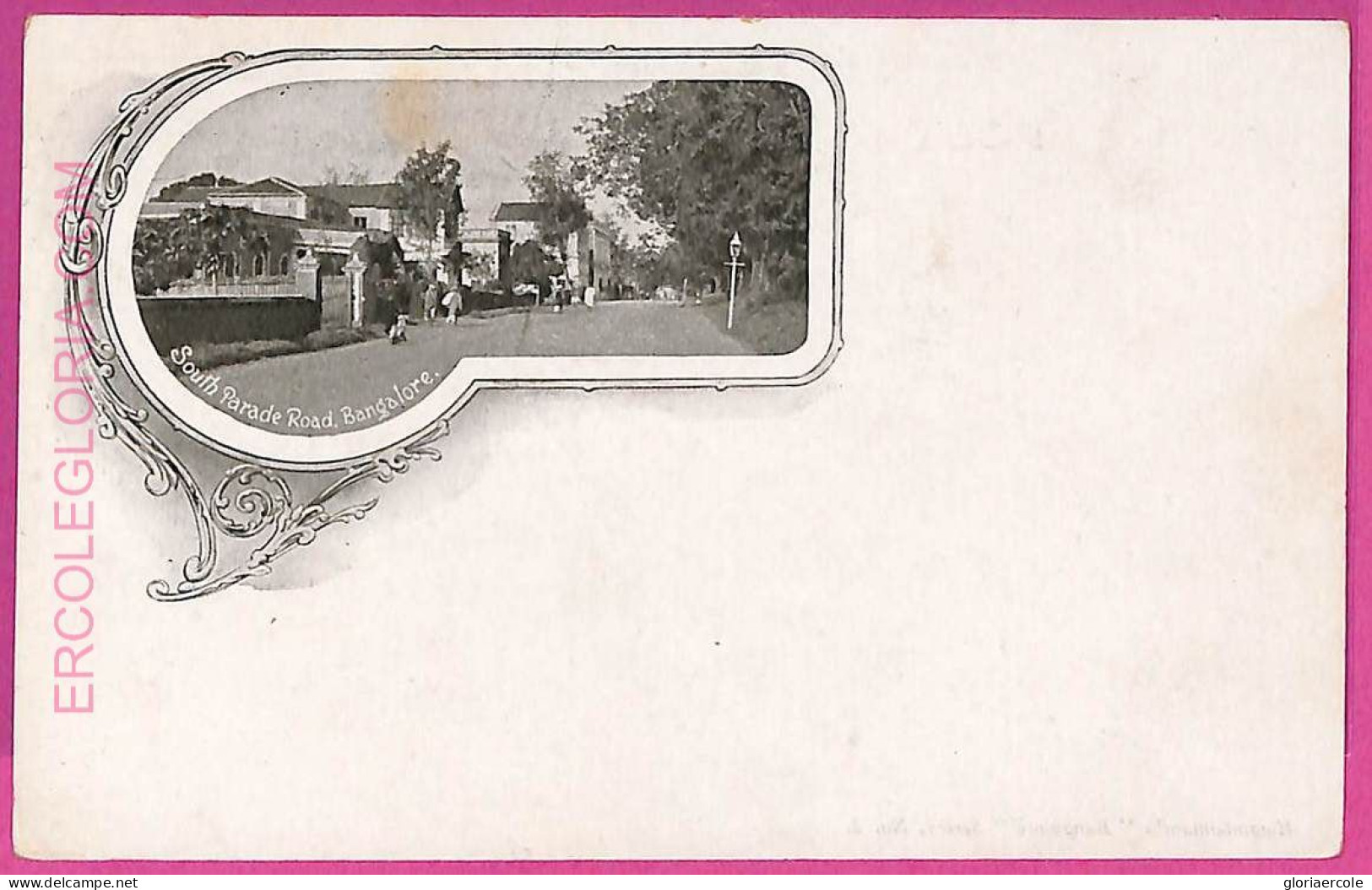 Ag3858  - INDIA - VINTAGE POSTCARD  - Bangalore - Inde