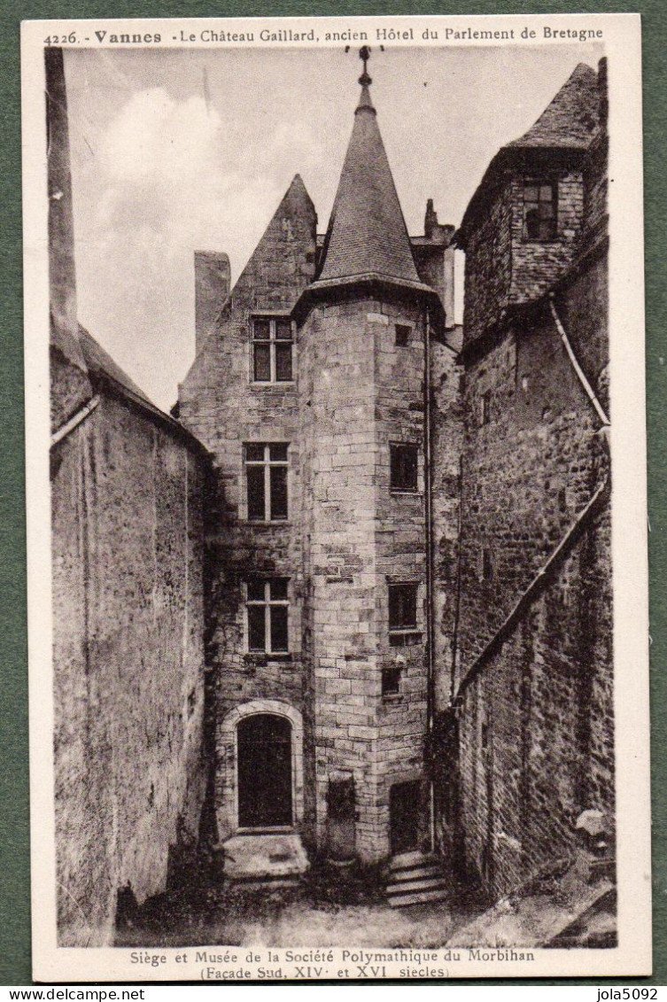 56 - VANNES - Le Château Gaillard - Vannes