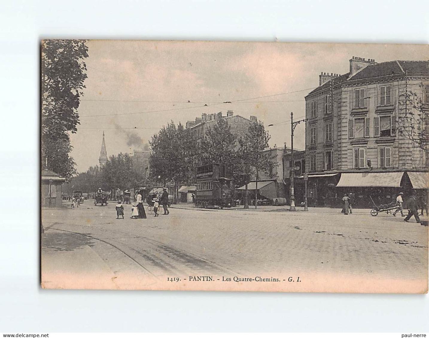 PANTIN : Les Quatre-Chemins - Très Bon état - Pantin