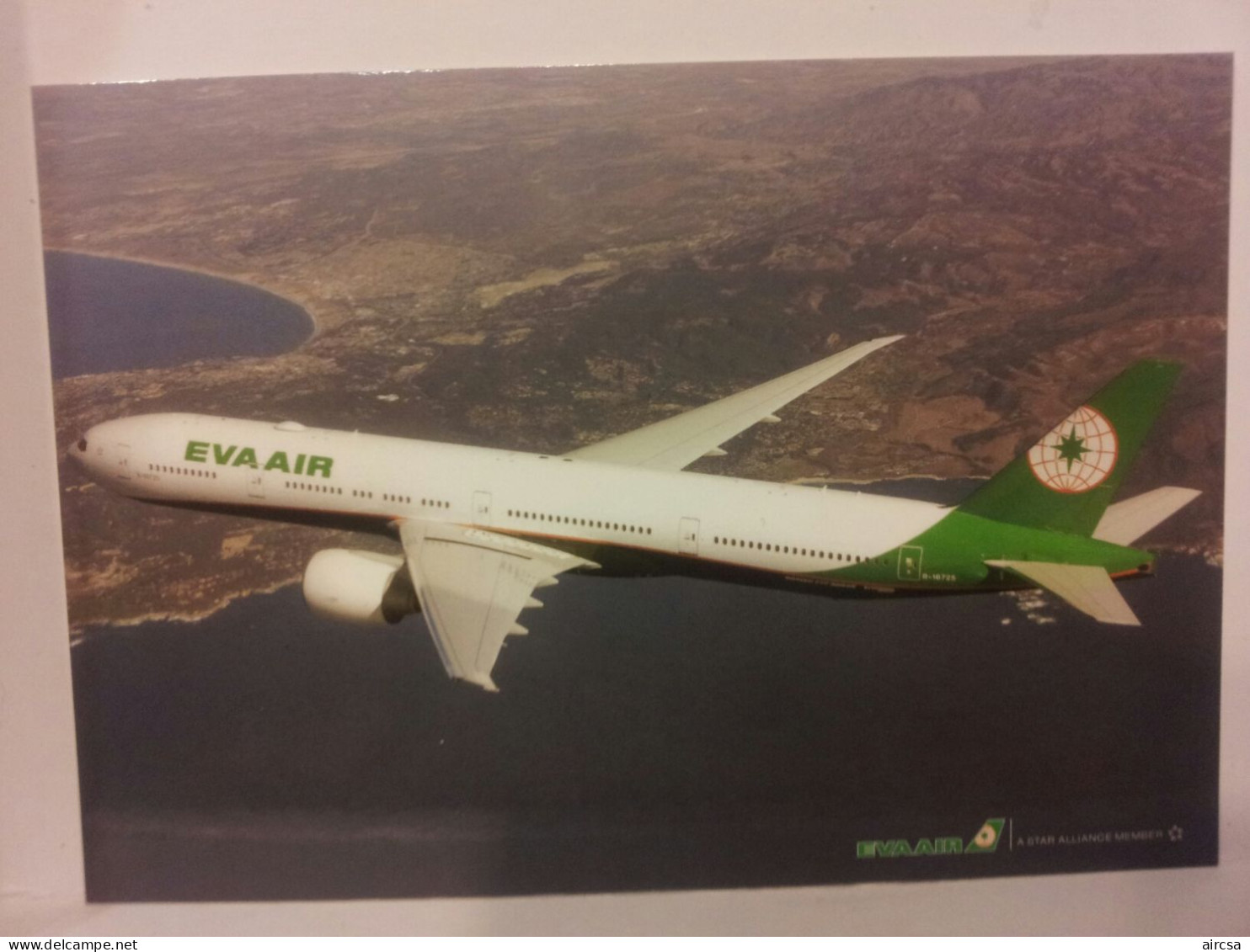 Airline Issue EVA AIR Boeing 777 Postcard-2 - 1946-....: Ere Moderne