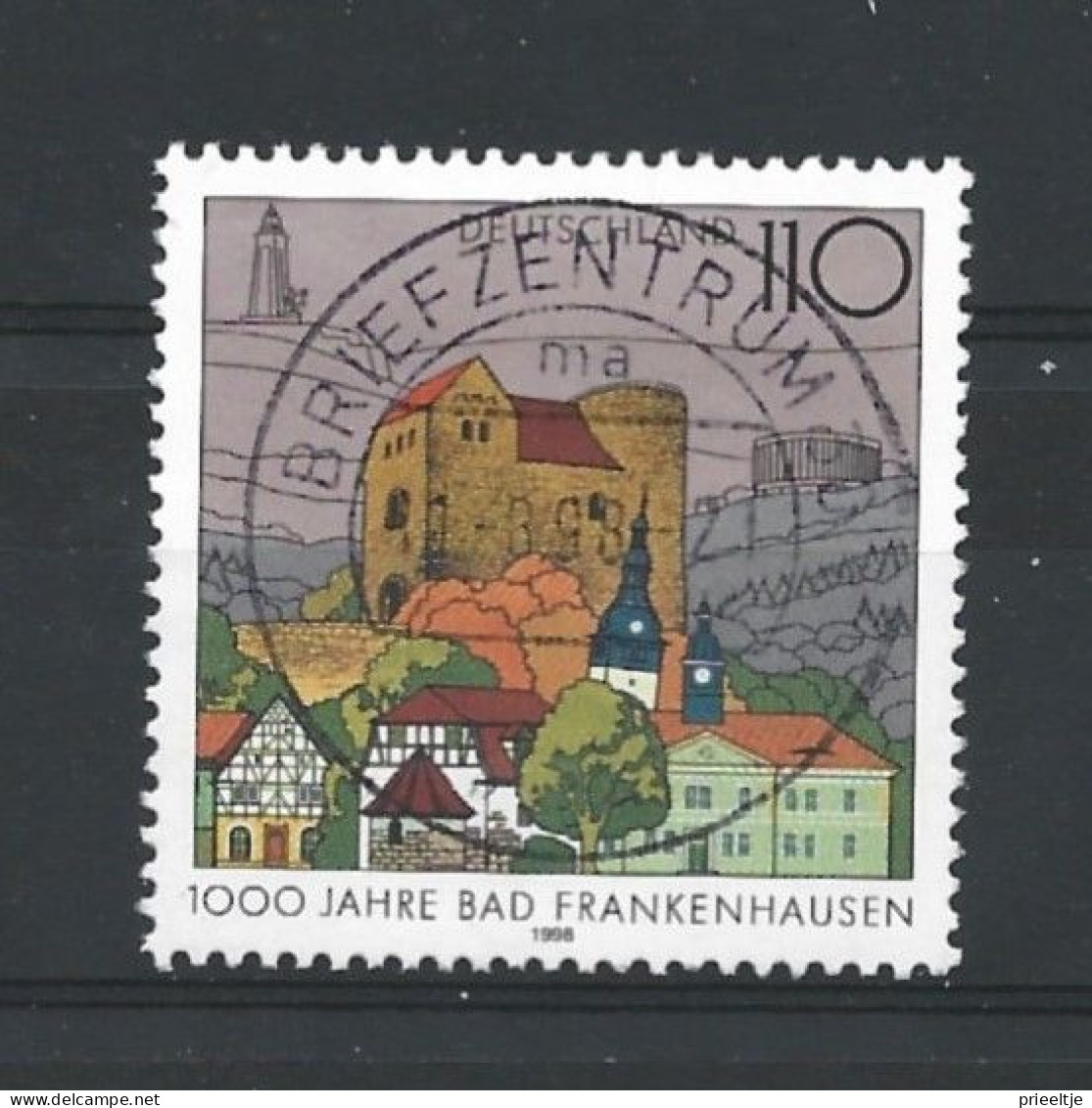 DBP 1998 Bad Frankenhausen Millenium Y.T. 1810 (0) - Used Stamps