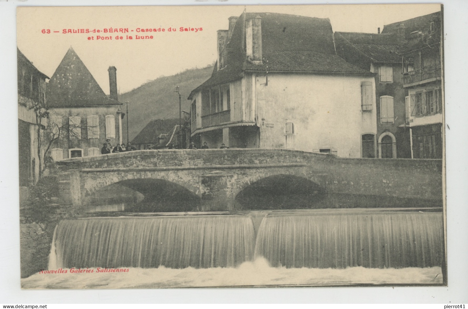 SALIES DE BÉARN - Cascade Du Saleys Et Pont De La Lune - Salies De Bearn