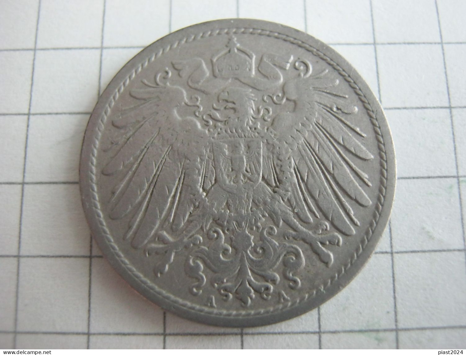 Germany 10 Pfennig 1905 A - 10 Pfennig