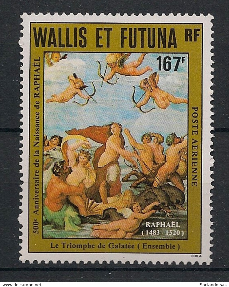 WALLIS ET FUTUNA - 1983 - PA N°YT. 129 - Raphael - Neuf Luxe ** / MNH / Postfrisch - Unused Stamps