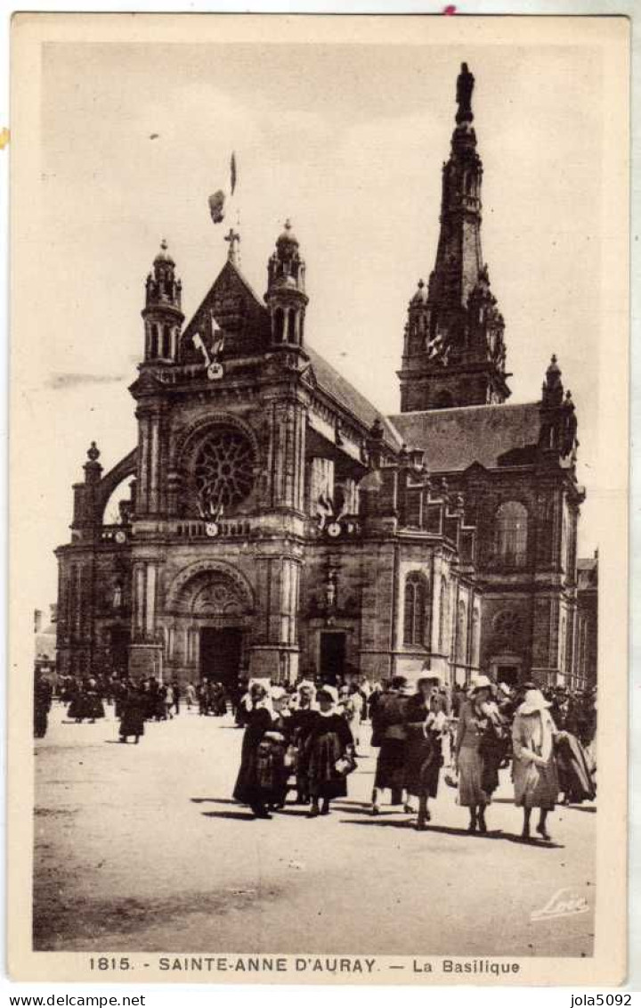 56 / SAINTE-ANNE-D'AURAY - La Basilique - Auray