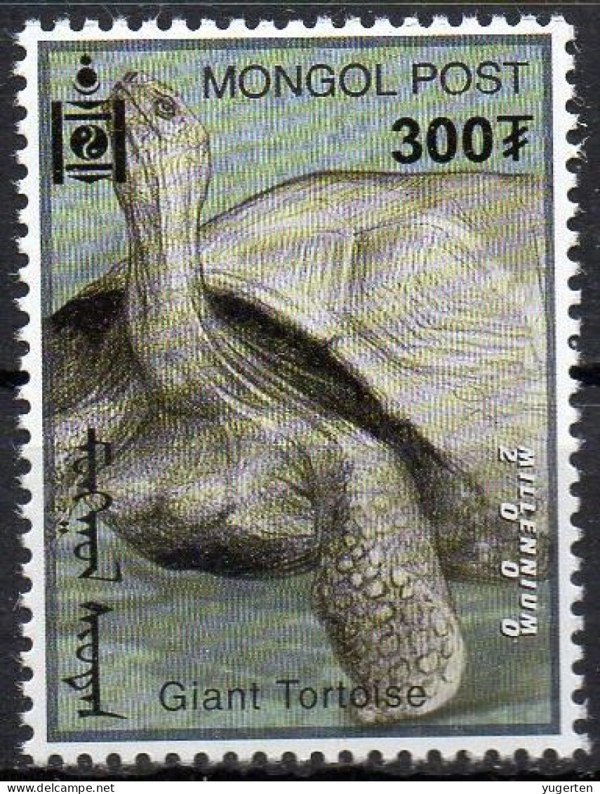 MONGOLIA - 1v - MNH - Giant Tortoise -Tortue Géante -  Tartaruga Gigante - Schildkröte - Tortuga Gigante - Animals - Tortugas
