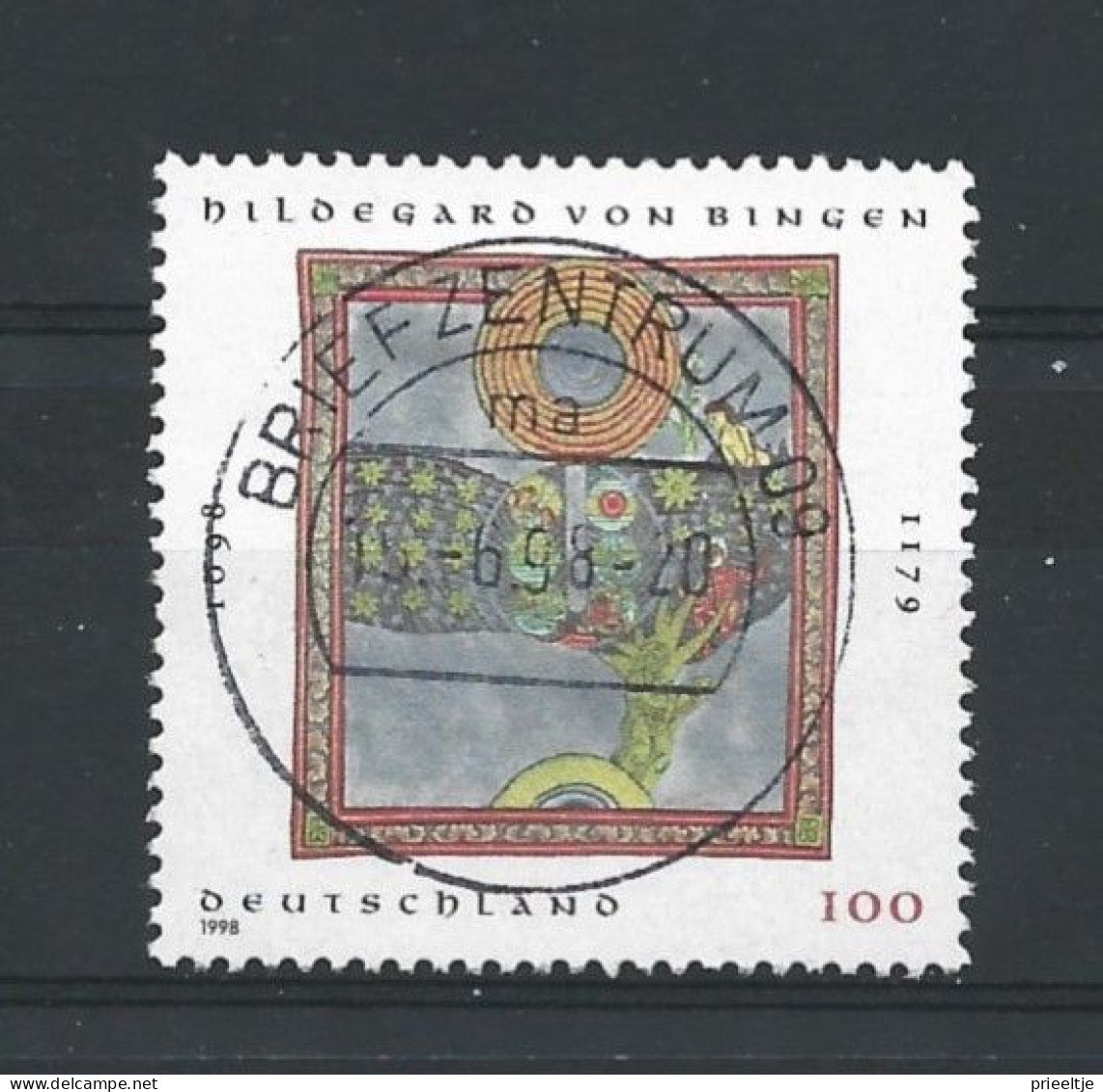 DBP 1998 St Hildegarde De Bingen Y.T. 1813 (0) - Used Stamps