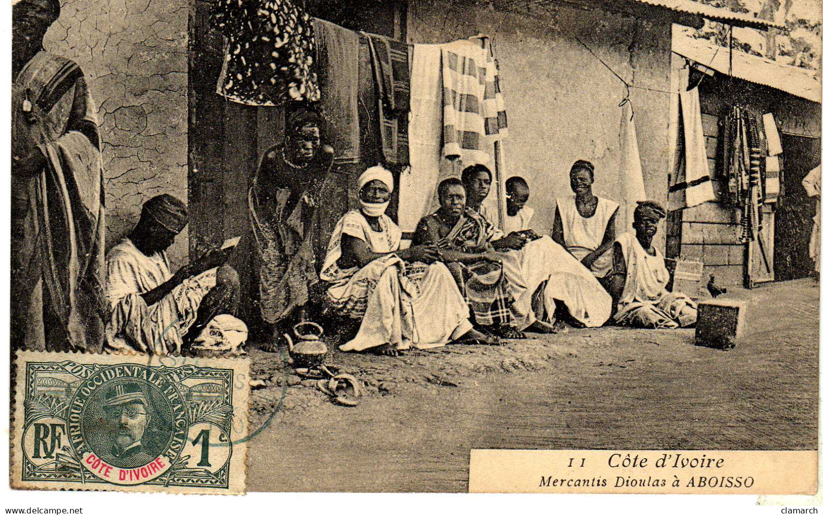 COTE D'IVOIRE-Mercantis Dioulas à Aboisso - 11 - Ivory Coast