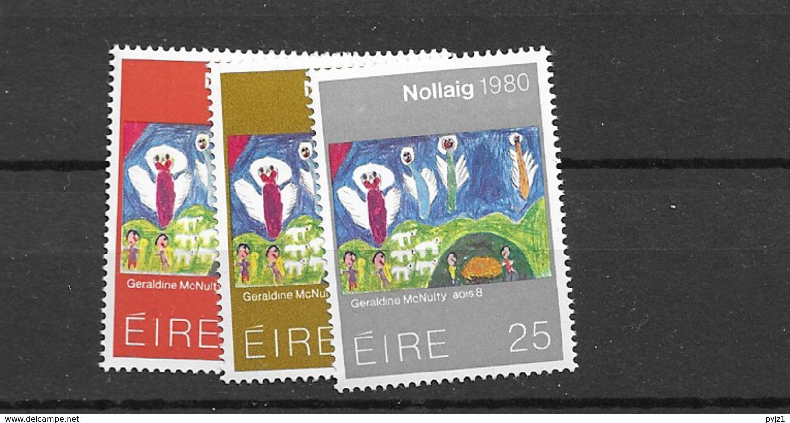 1980 MNH Ireland, Michel 430-32  Postfris** - Nuovi