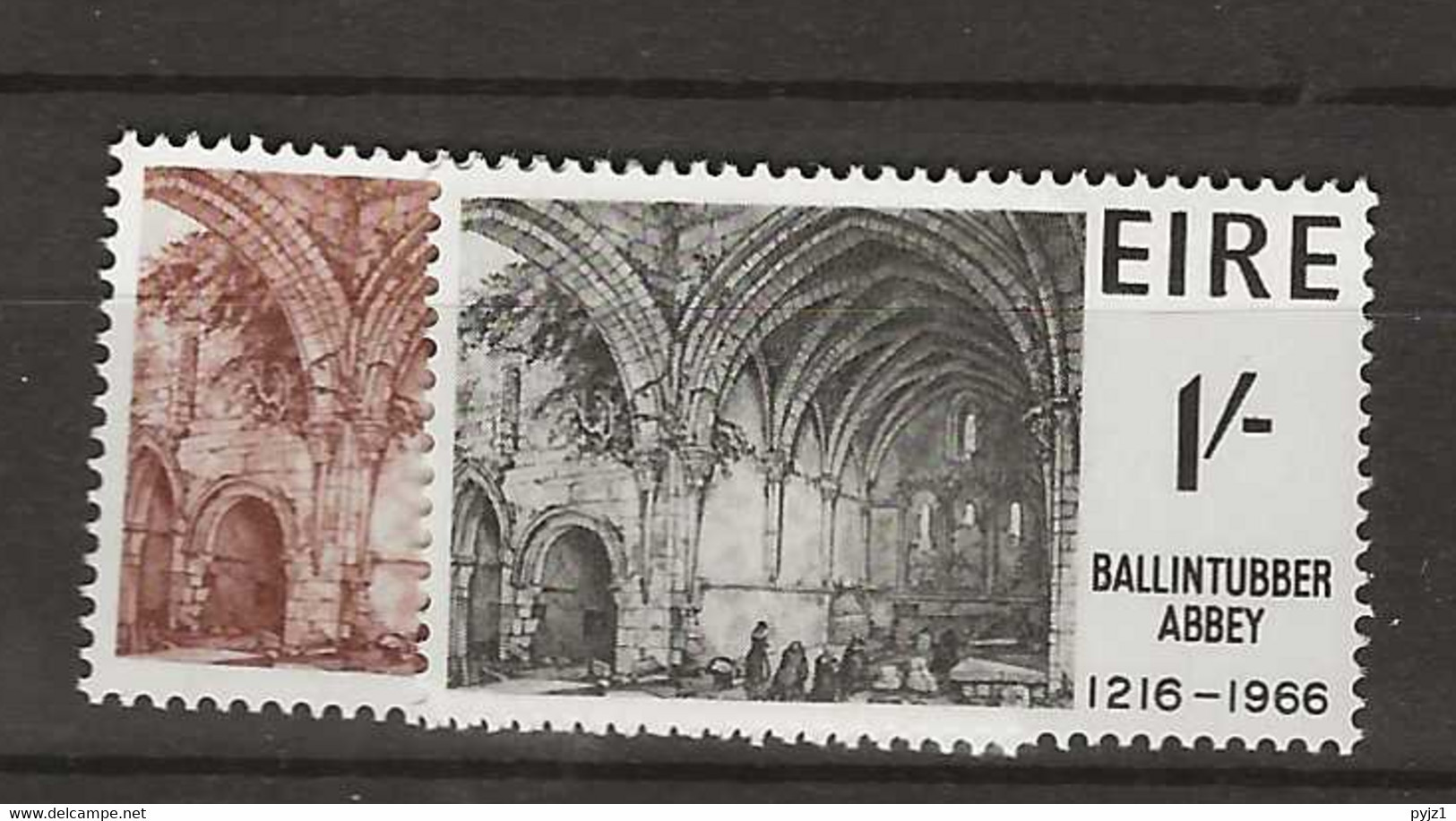1965 MNH Ireland Mi 190-91 Postfris** - Unused Stamps