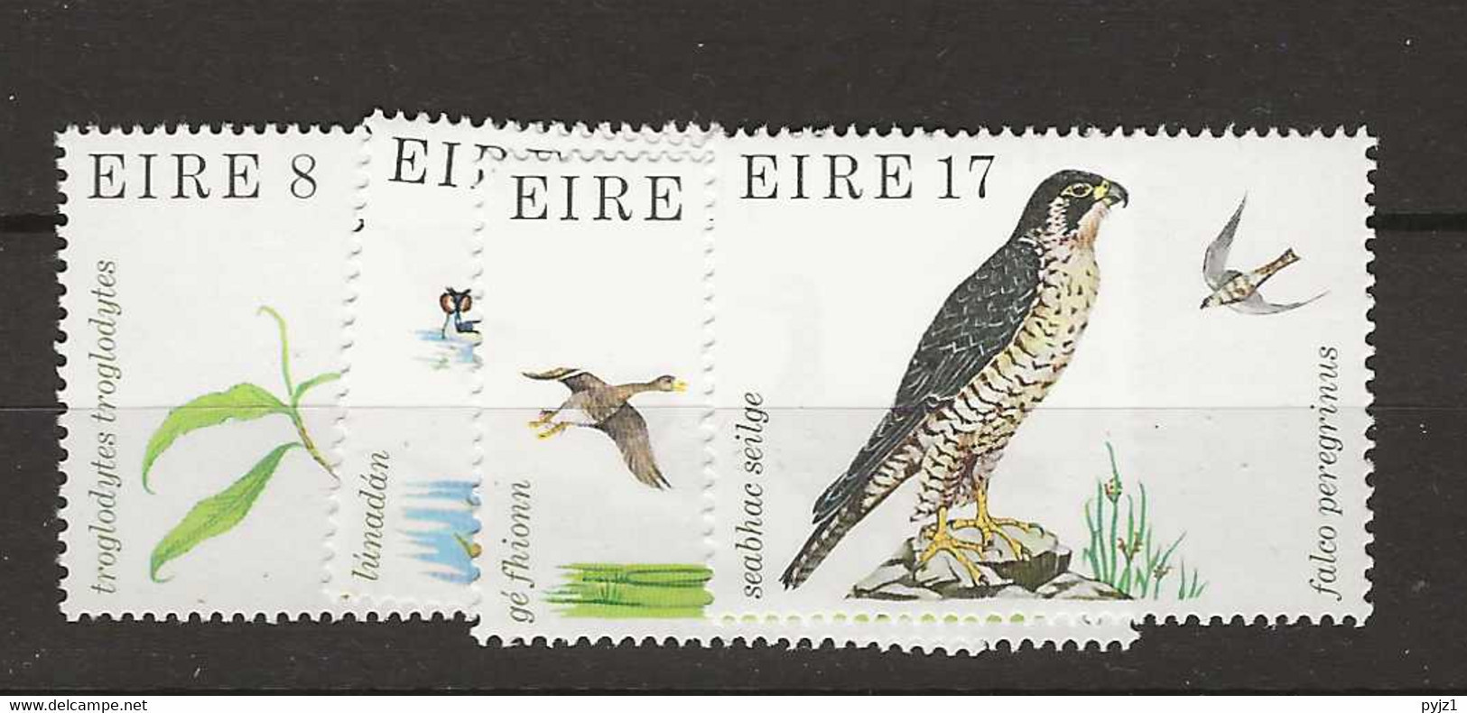 1979 MNH Ireland Mi 397-400 Postfris** - Nuevos