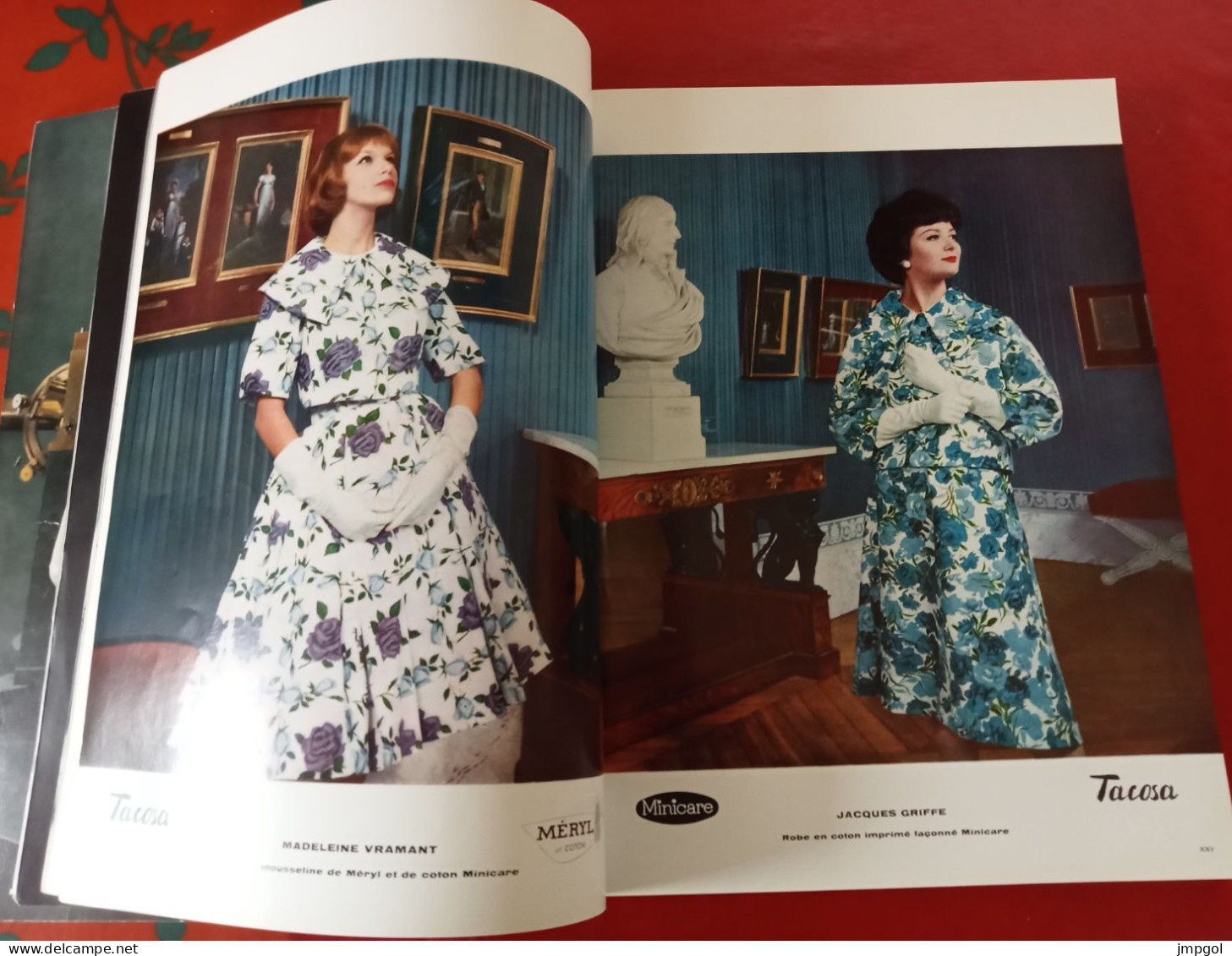 Officiel De La Couture Et De La Mode De Paris 1959 Collection Printemps Dior Patou Balmain De Rauch Heim Cardin Givenchy - Lifestyle & Mode