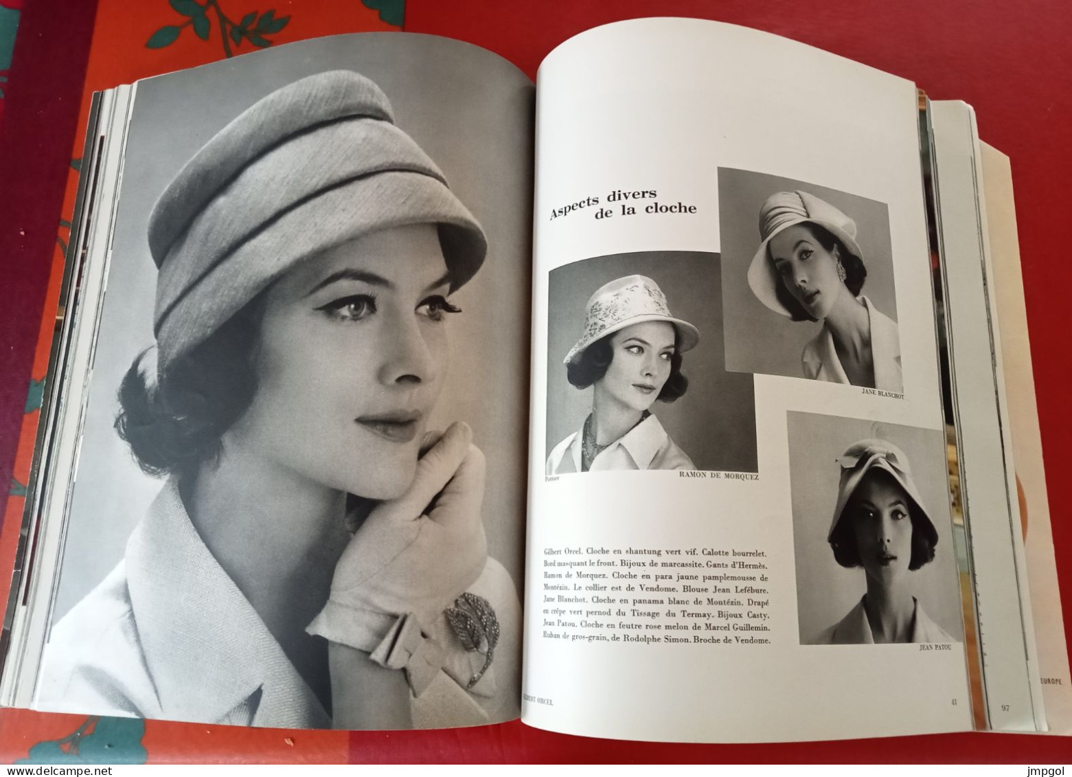 Officiel de la Couture et de la Mode de Paris 1959 Collection Printemps Dior Patou Balmain De Rauch Heim Cardin Givenchy