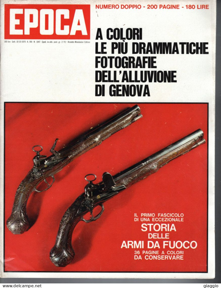 °°° RIVISTA EPOCA N° 1047 DEL 18 OTTOBRE 1970 °°° - Other & Unclassified