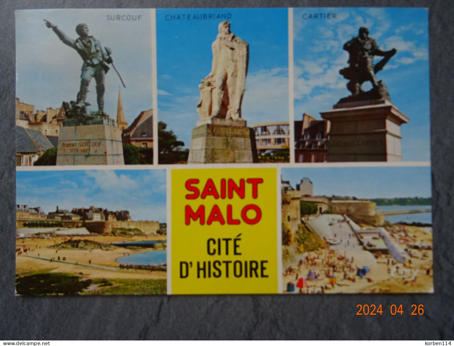 STATUES DE SURCOUF - Saint Malo