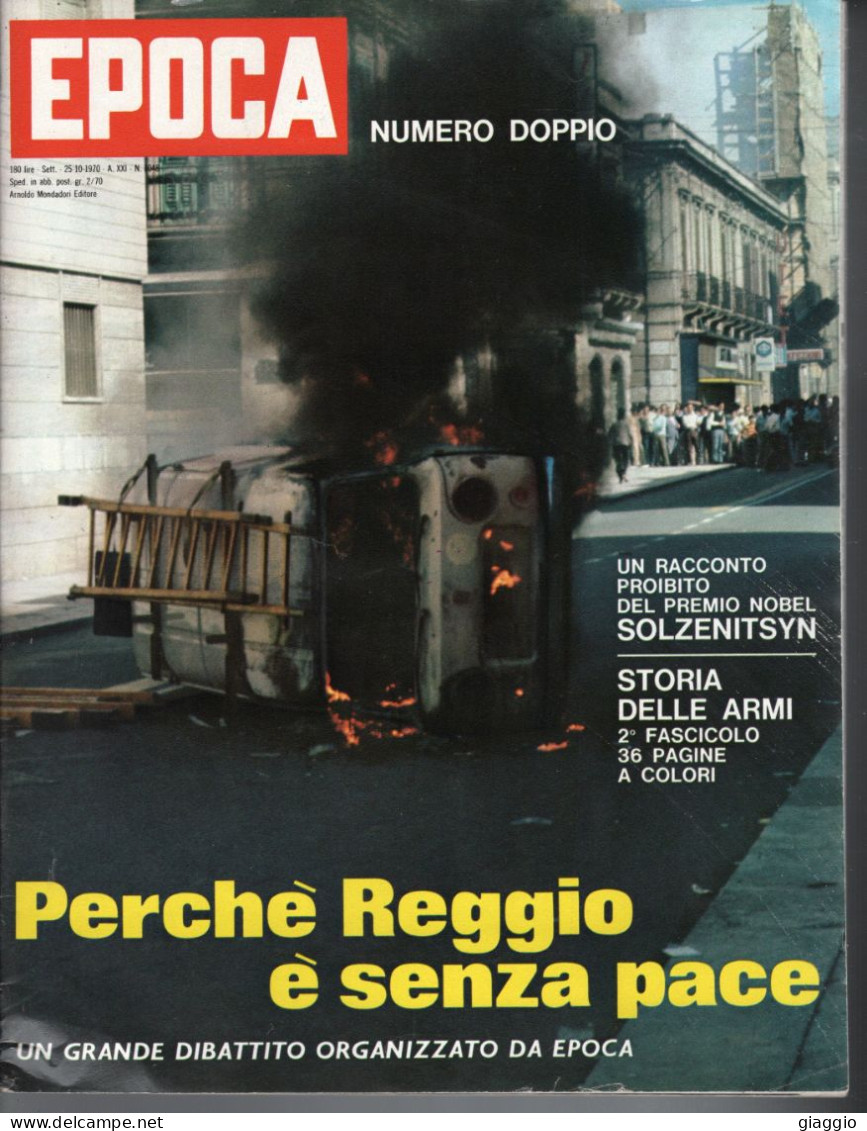 °°° RIVISTA EPOCA N° 1048 DEL 25 OTTOBRE 1970 °°° - Other & Unclassified