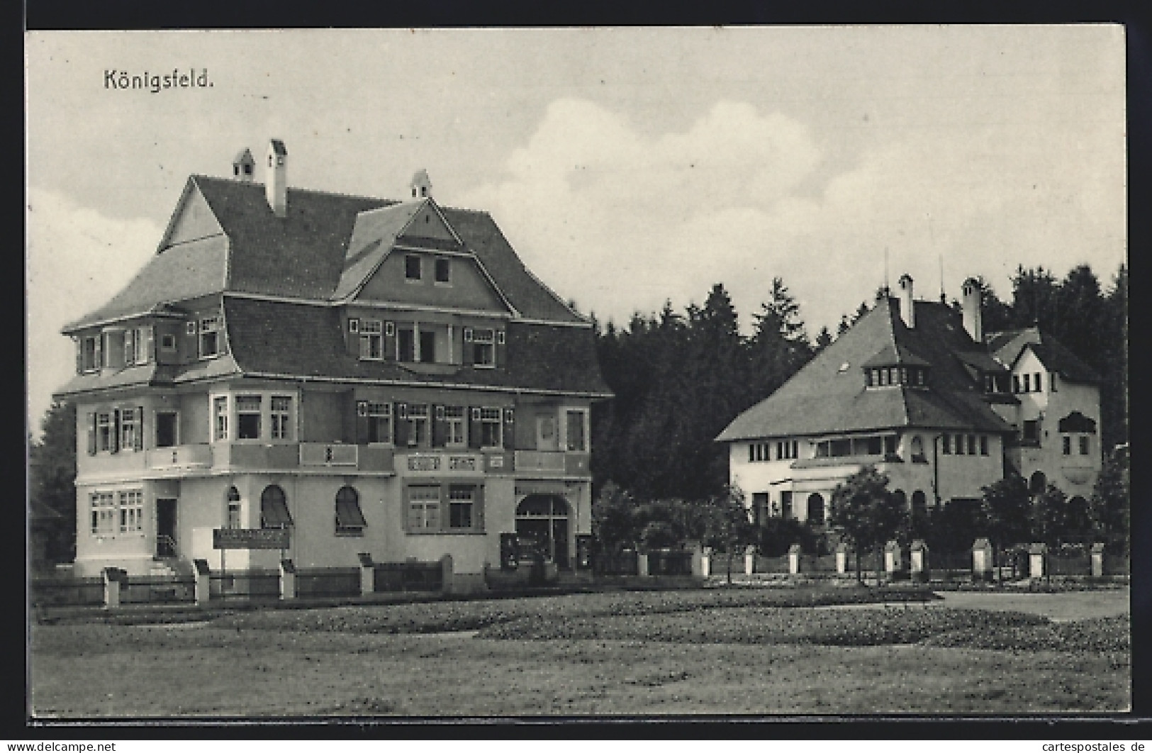 AK Königsfeld / Baden, Blick Auf Die Pension  - Baden-Baden