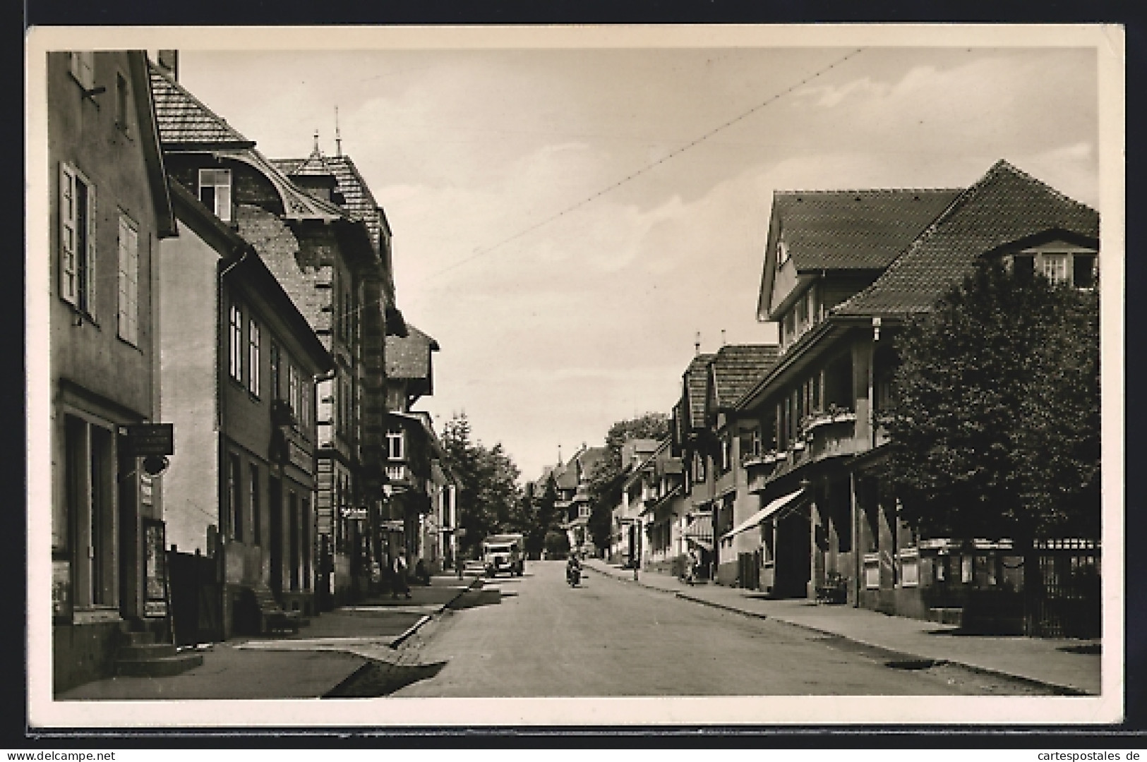 AK Königsfeld /Schwarzwald, Blick In Die Friedrichstrasse  - Other & Unclassified