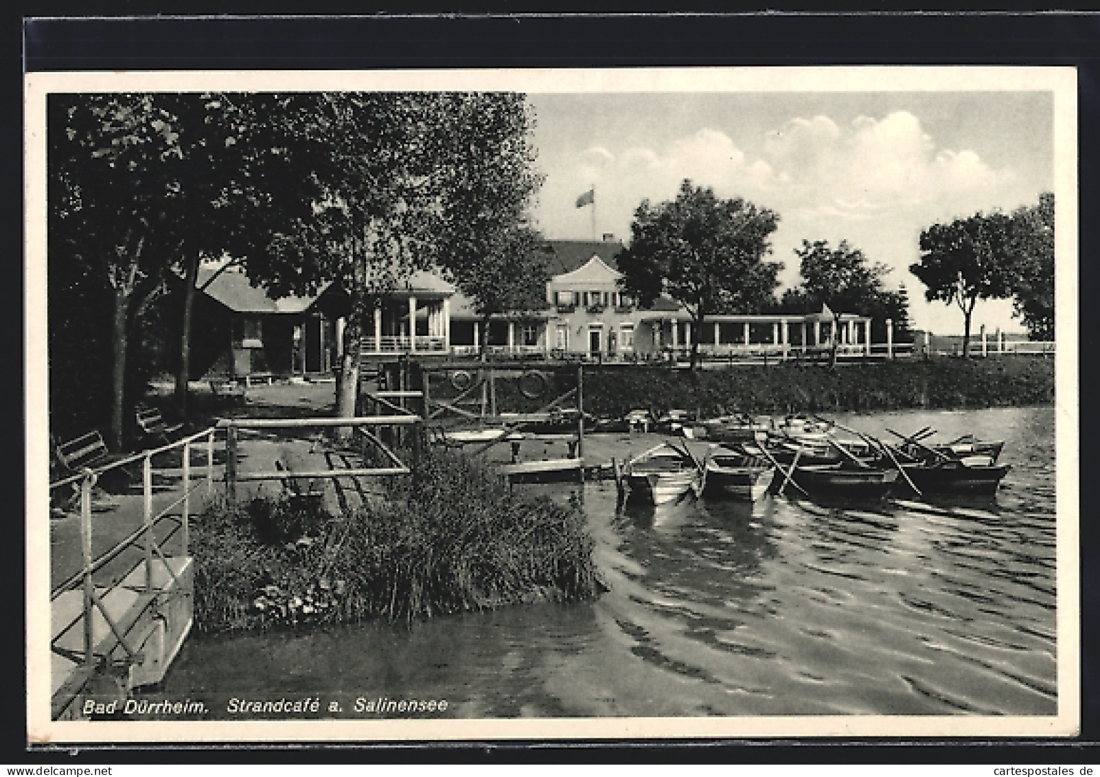 AK Bad Dürrheim, Strandcafe A. Salinensee  - Bad Duerrheim