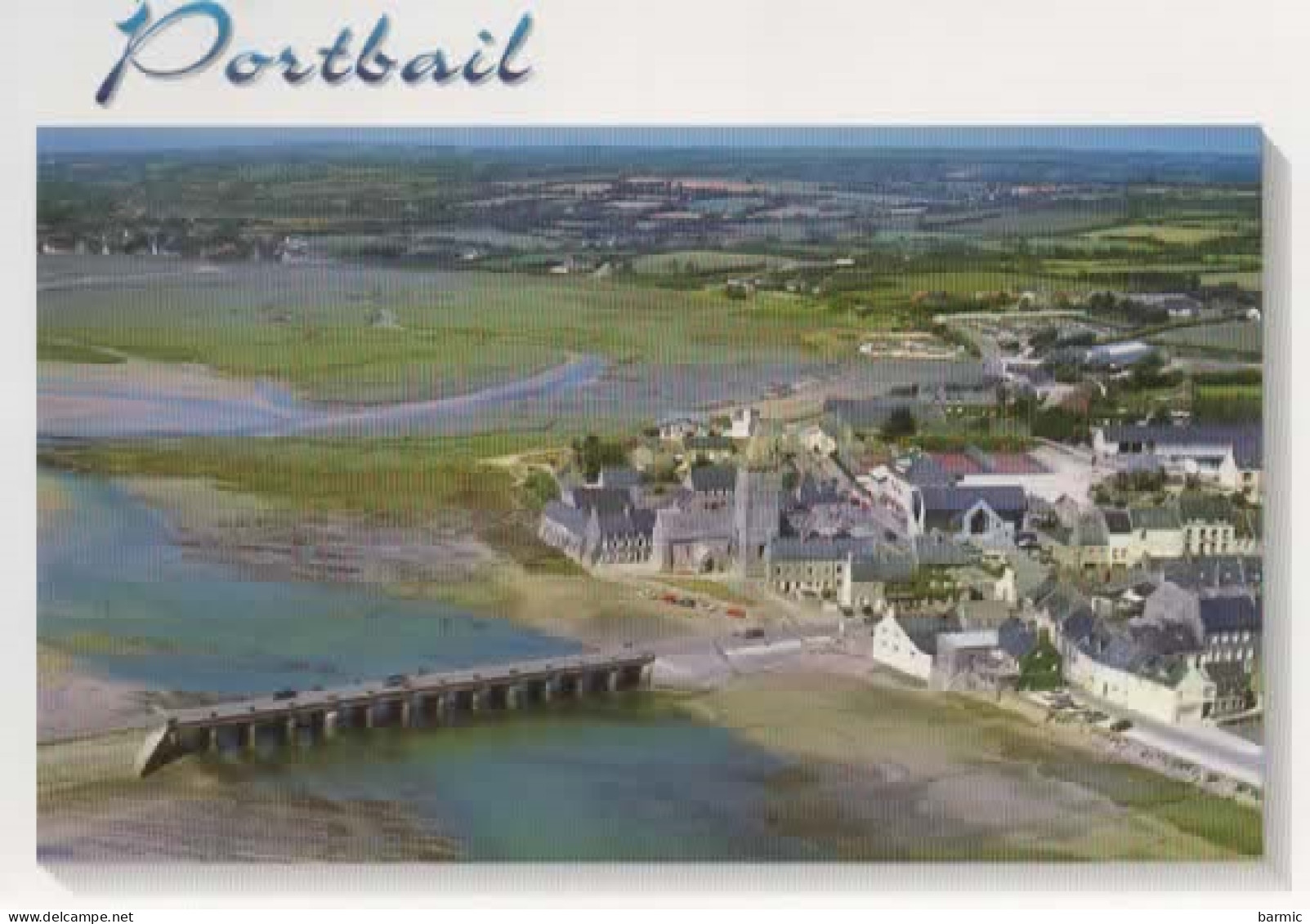 PORTBAIL, VUE AERIENNE  COULEUR REF 15964 - Cherbourg