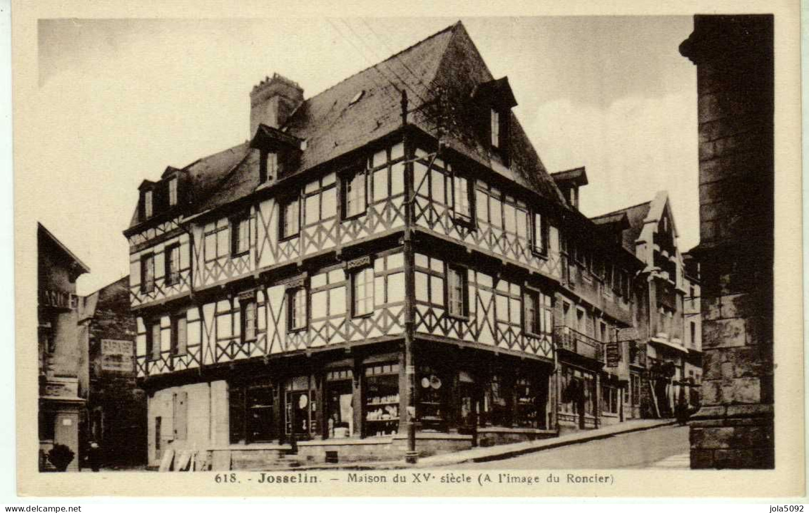 56 / JOSSELIN - Maison Du XVe - Josselin