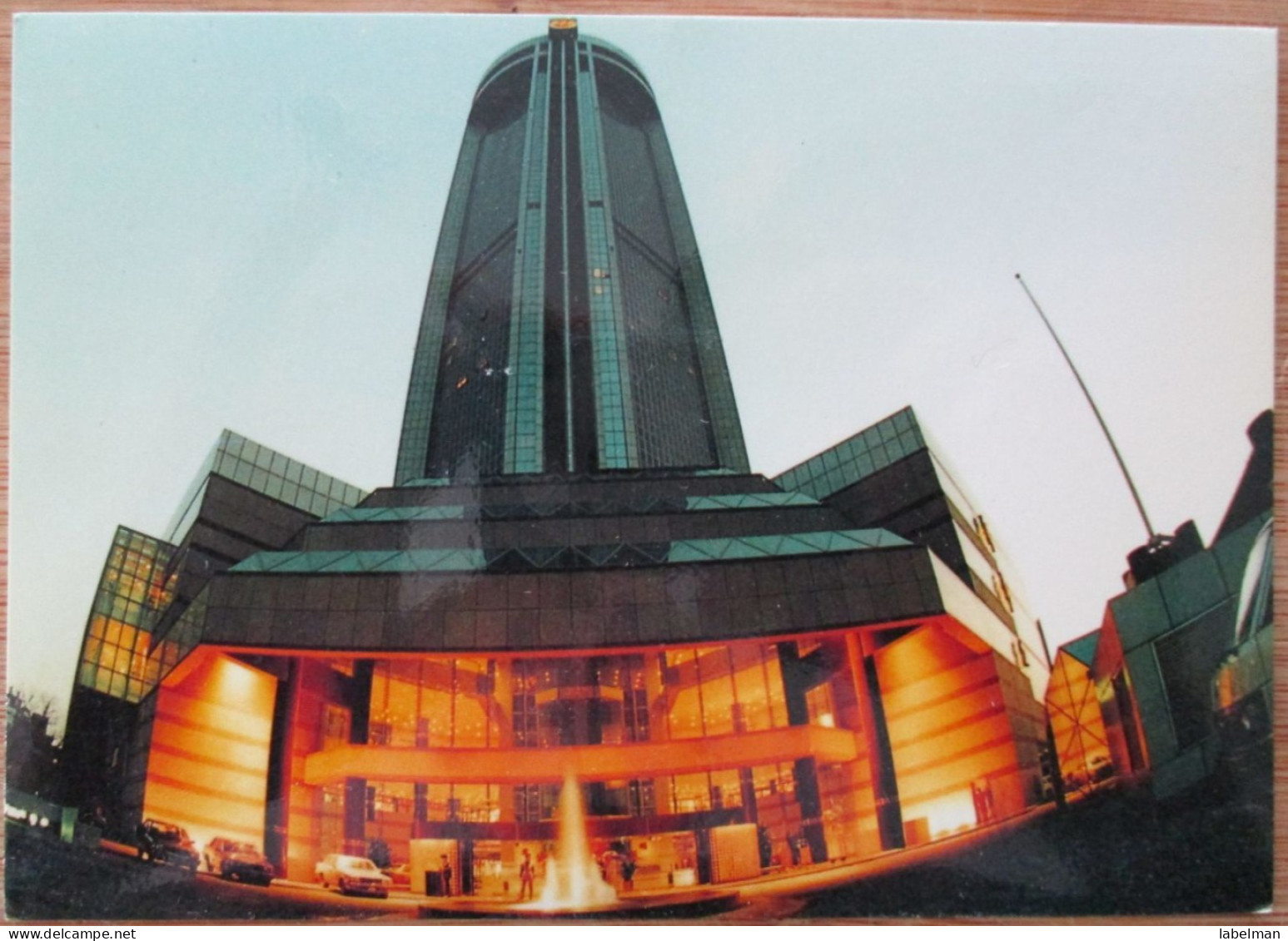 CHINA PEOPLES REPUBLIC SHANGHAI JIN HANG TOWER HOTEL CARD POSTCARD ANSICHTSKARTE CARTOLINA CARD POSTKARTE CARTE POSTALE - China