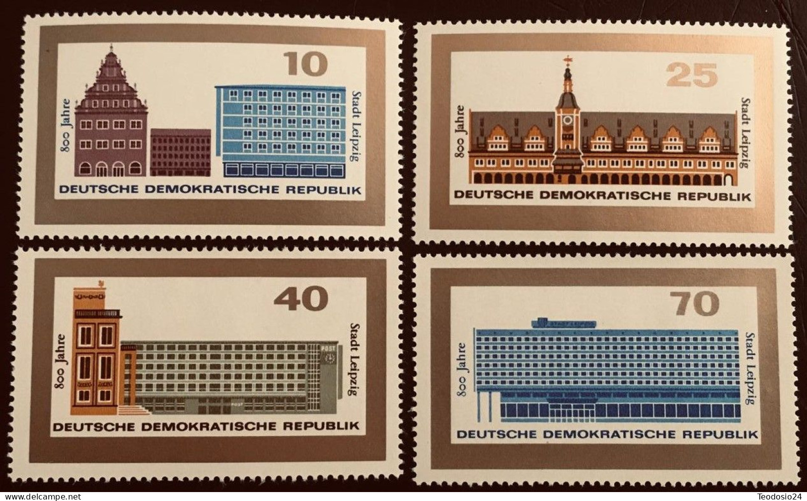 DDR 1965  MI 1126 A 1129 ** - Unused Stamps