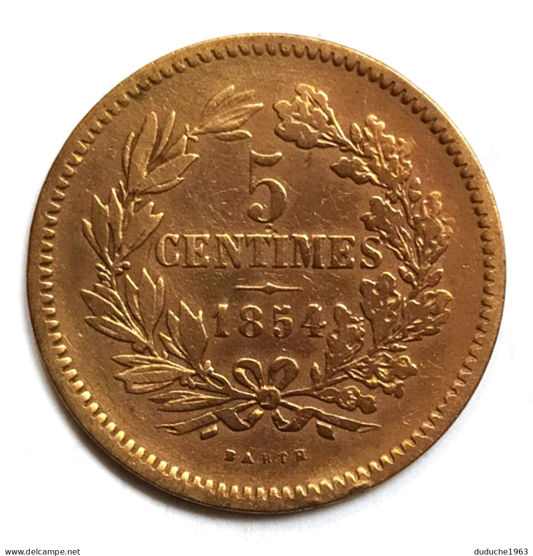 Luxembourg - 5 Centimes 1854 - Luxemburg