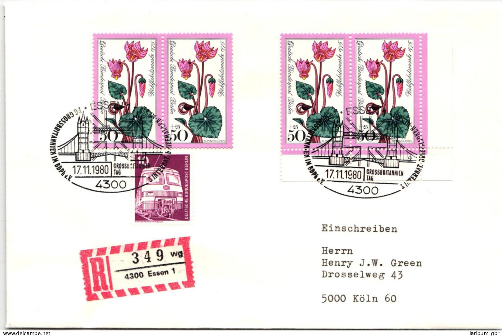 Berlin 512 FN Auf Brief Als Mischfrankatur Formnummer 2 #NG332 - Autres & Non Classés
