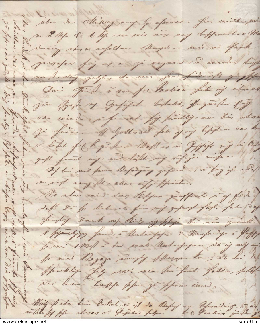 1852 ALTBRIEF HABELSCHWERDT K2 Nach GLOGAU Mit Inhalt  BAHNPOST   (32093 - Other & Unclassified