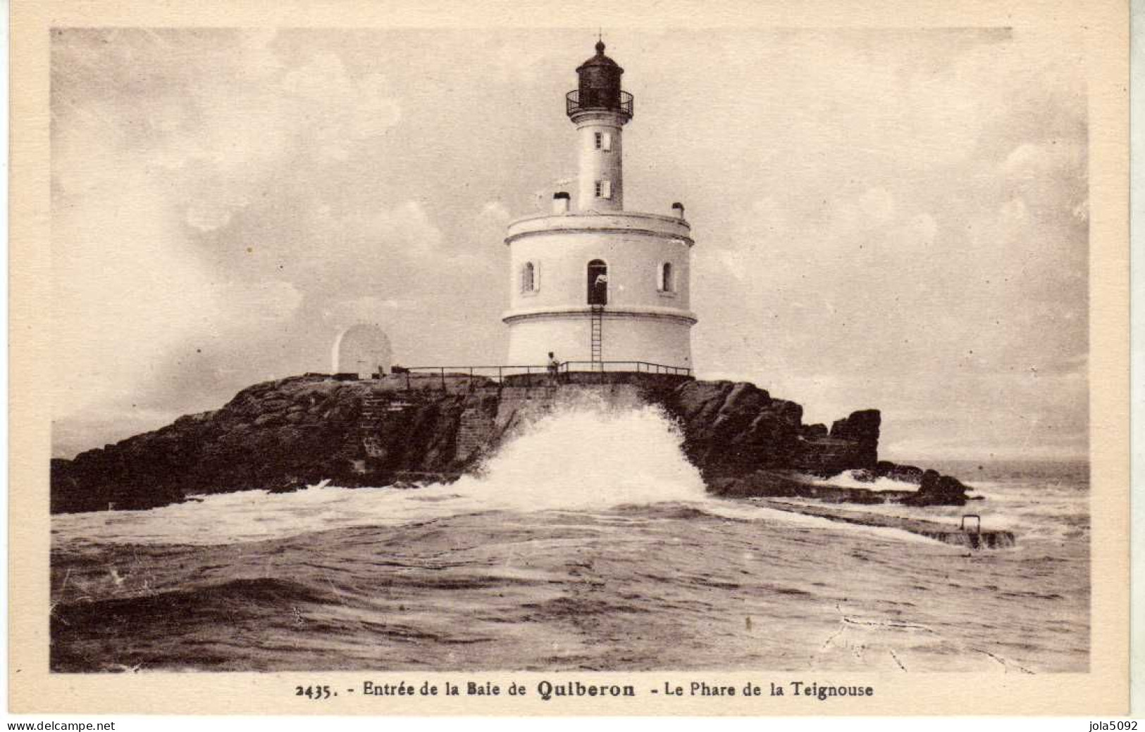 56 / Entrée De La Baie De QUIBERON - Le Phare De La Teignouse - Quiberon