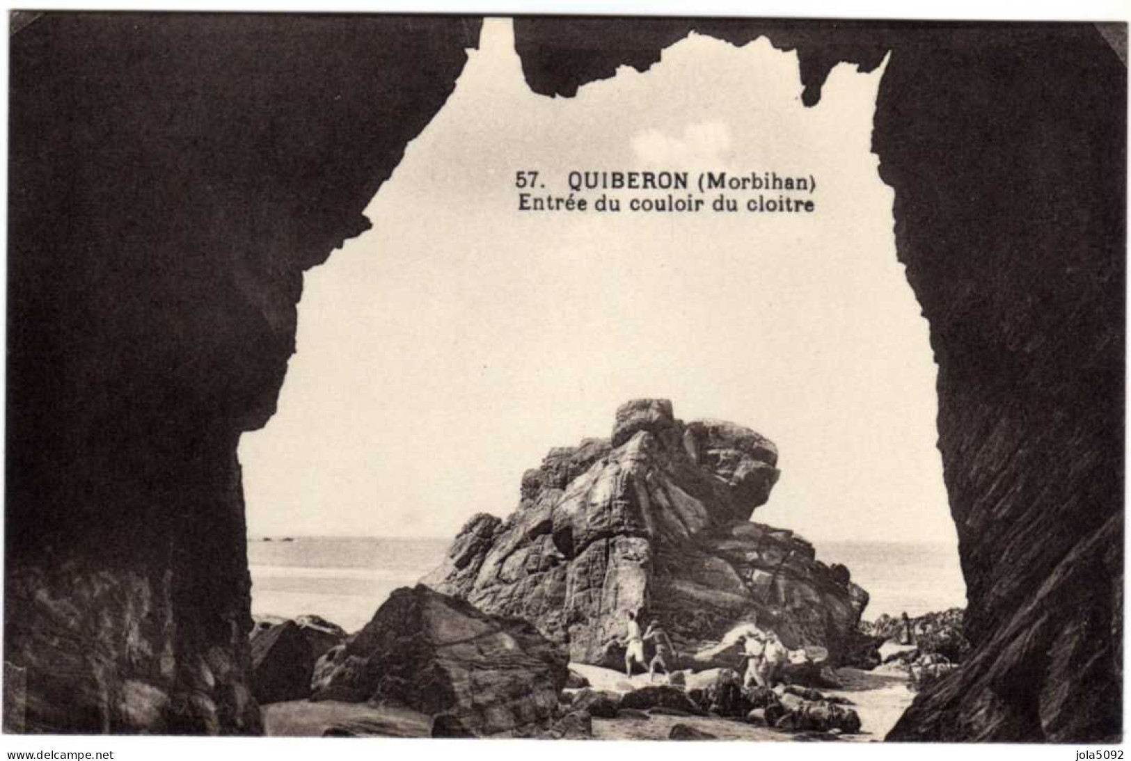 56 / QUIBERON - Entrée Du Couloir Du Cloître - Quiberon