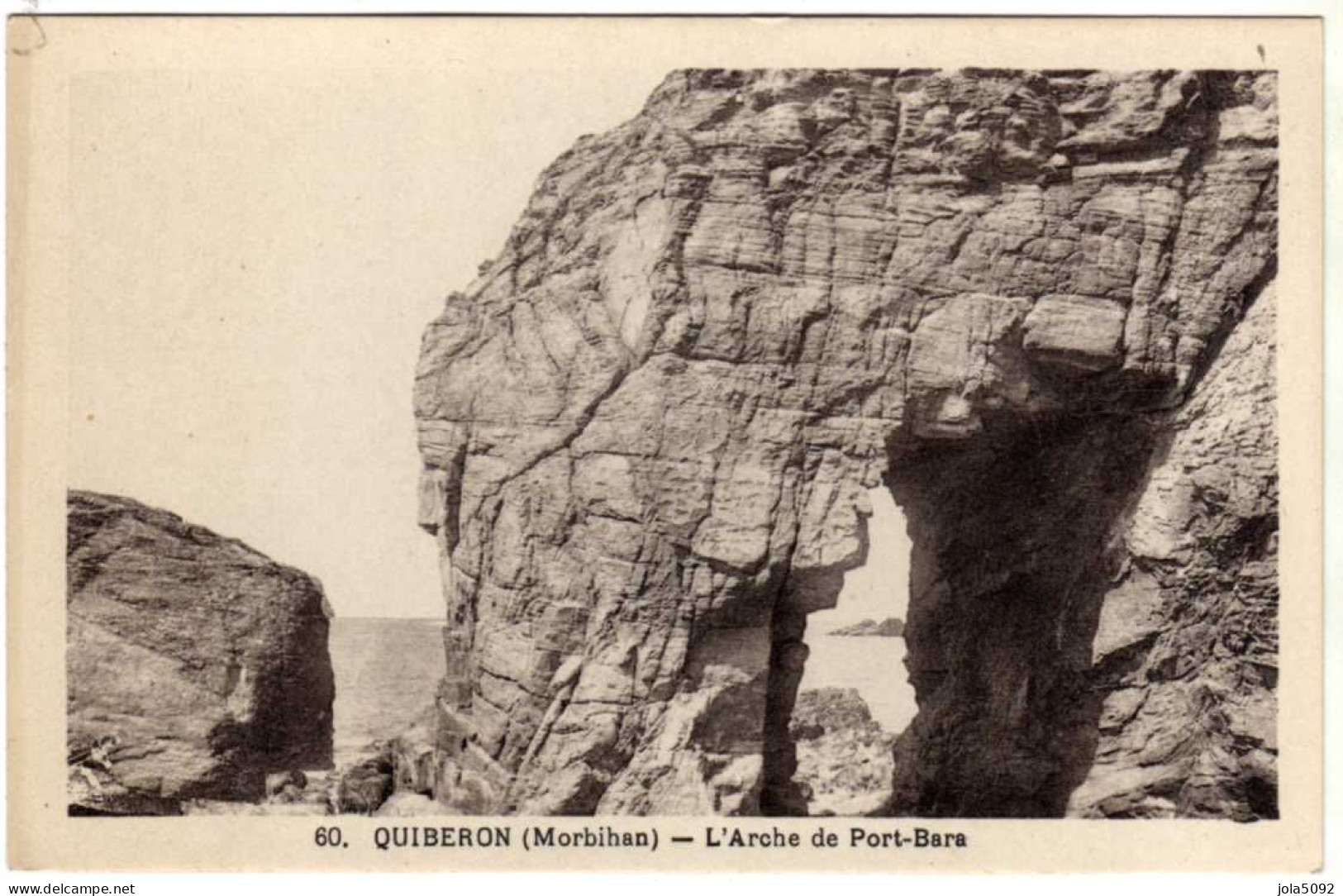 56 / QUIBERON - L'arche De Port-Bara - Quiberon